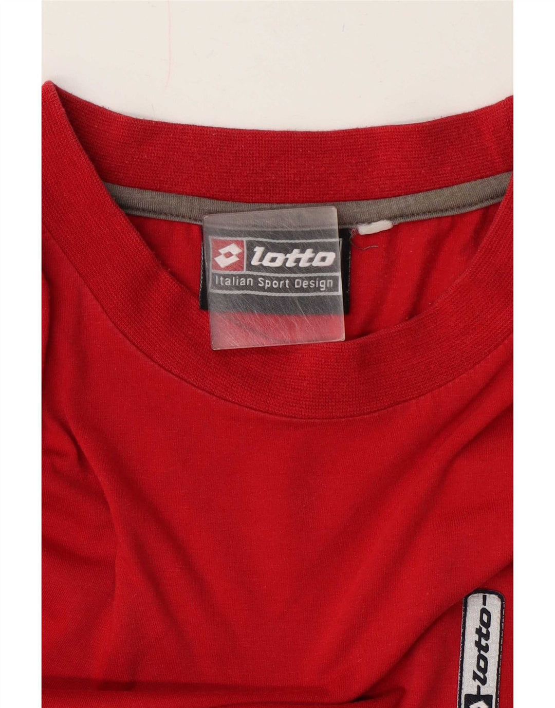 Lotto - Camiseta para hombre, talla grande, color rojo