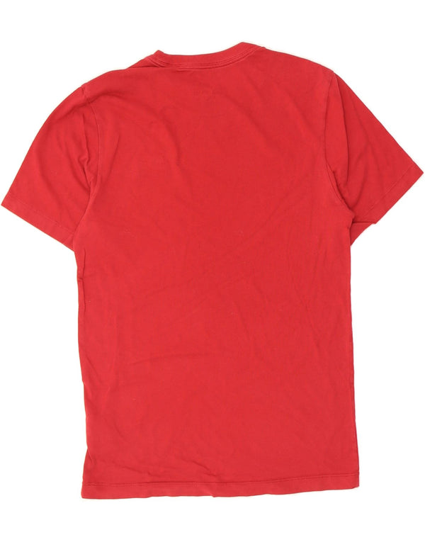 NIKE Mens T-Shirt Top XS Red Cotton