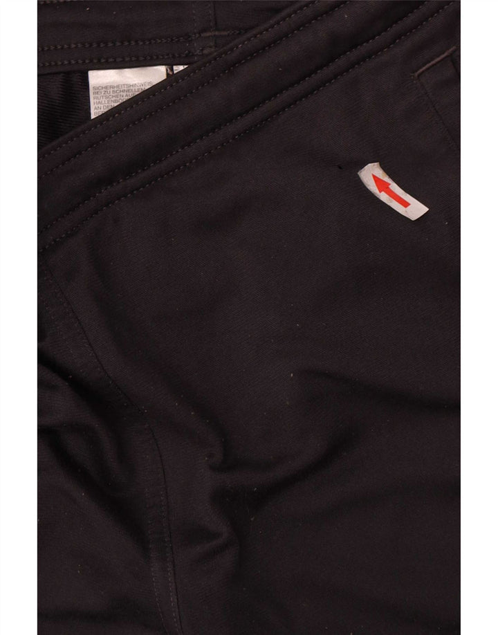 Adidas Pantalones de chándal para mujer UK 12 Medium Negro Poliéster