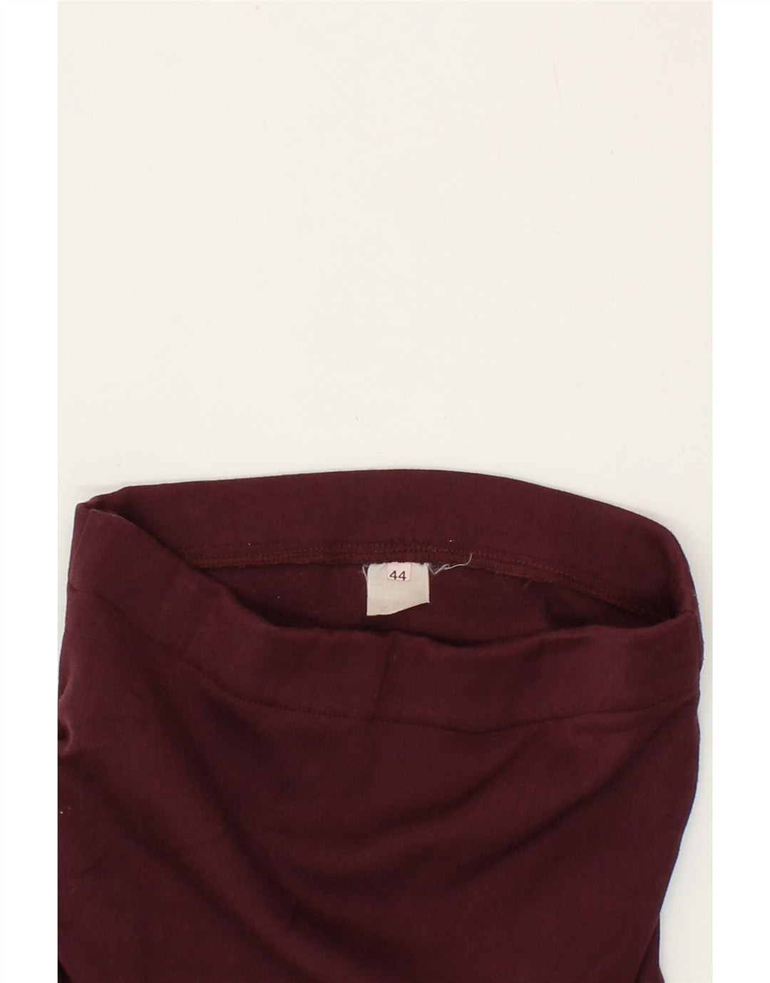 VINTAGE Womens Peplum Skirt IT 44 Medium W28  Maroon Vintage Vintage and Second-Hand Vintage from Messina Hembry 