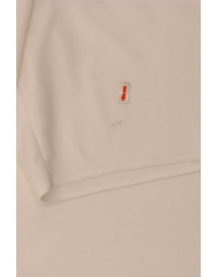 Adidas Mens Climalite Sport Shorts Medio Blanco Poliéster