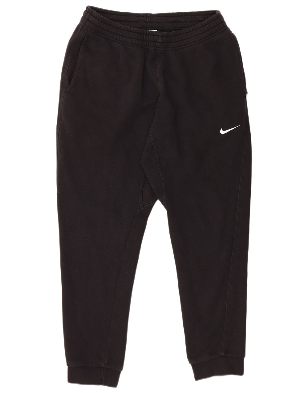 NIKE Hombre Pantalones de Chándal Joggers Large Negro Algodón