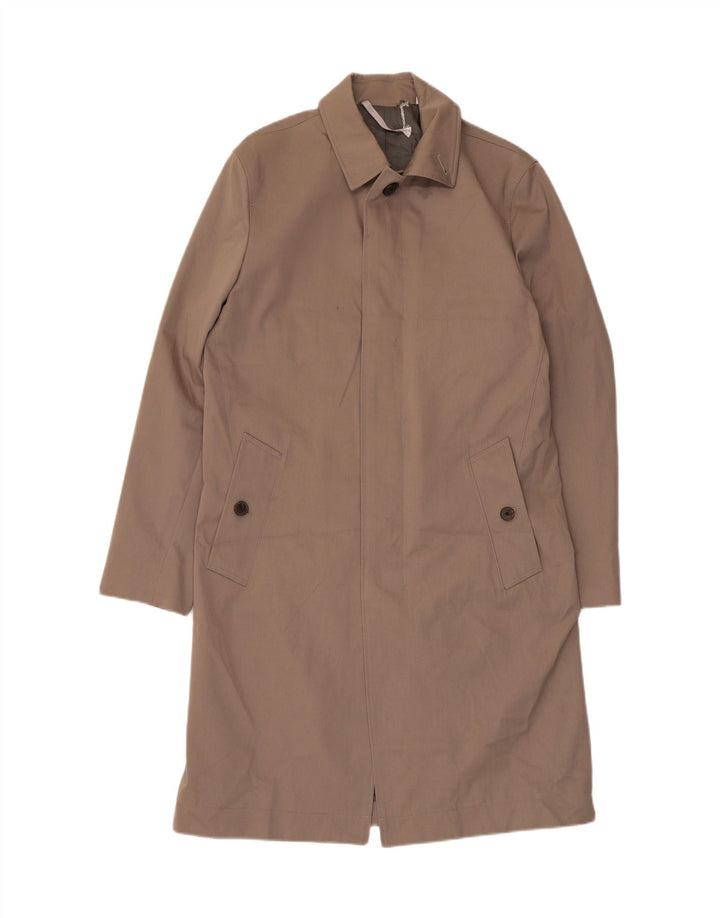 Marks & Spencer Abrigo autógrafo para hombre Reino Unido 36 Pequeño Algodón beige