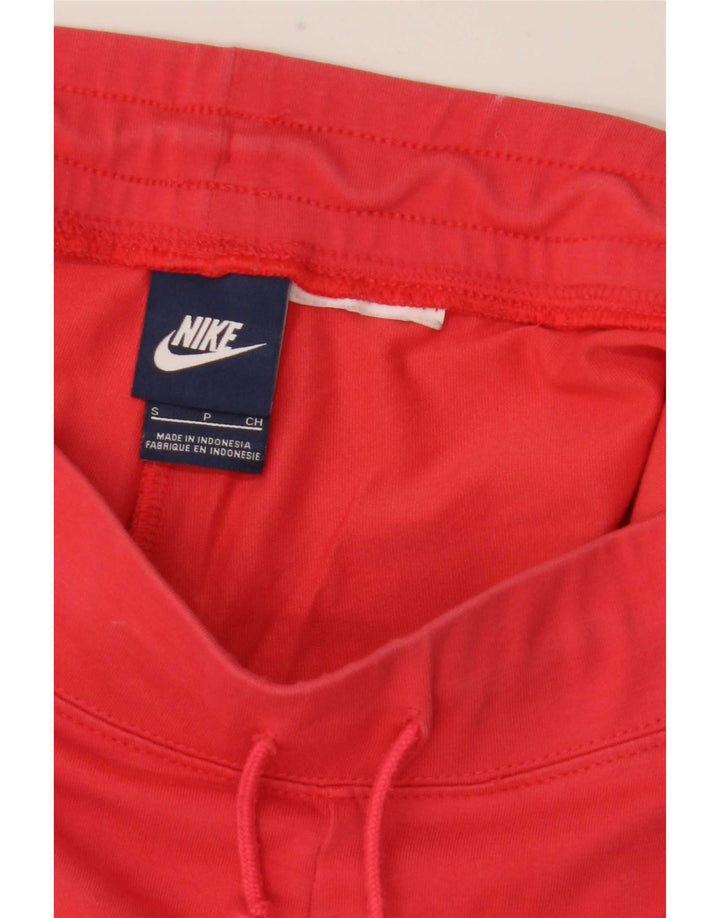 Nike - Pantalones cortos deportivos para mujer (talla 40), color rojo