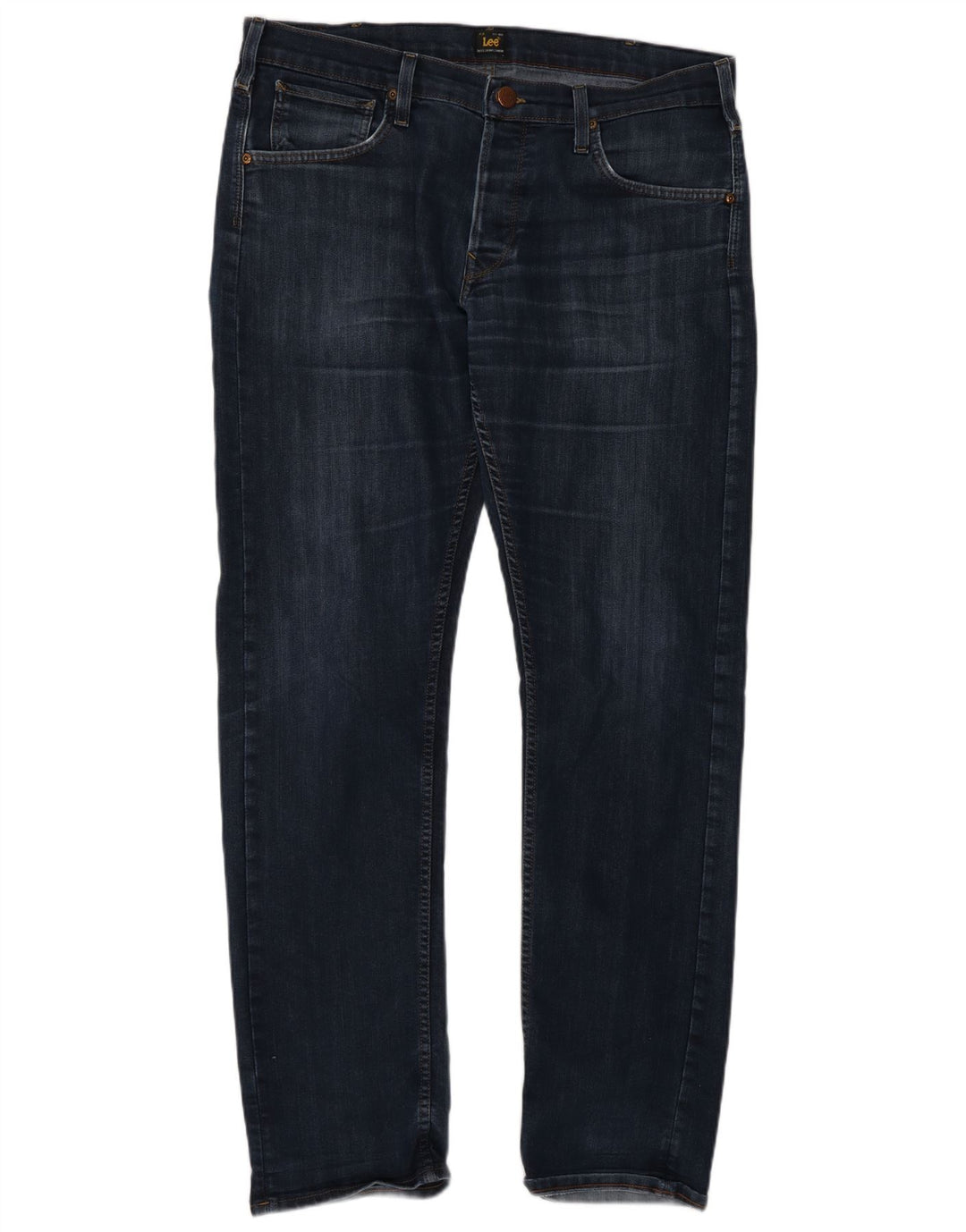 Lee Vaqueros Rectos Daren para Hombre W36 L34 Algodón Azul