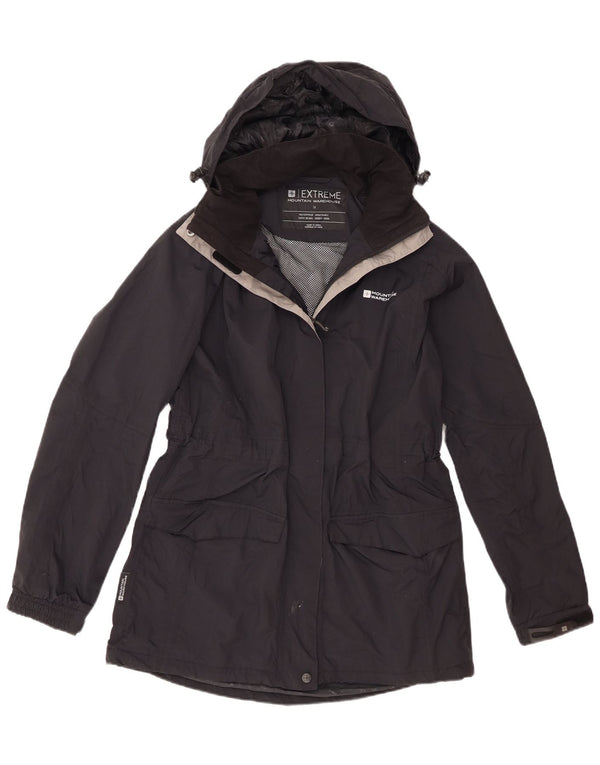 Chaqueta impermeable con capucha para mujer Mountain Warehouse UK 44 Large Nylon negro