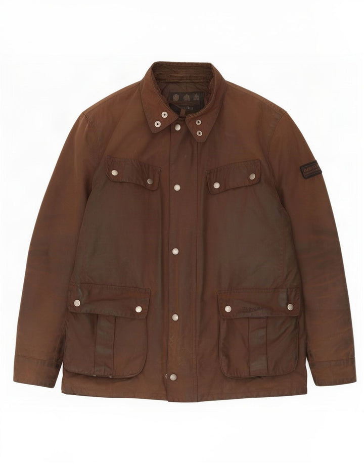 Barbour Chaqueta de algodón encerado para hombre Reino Unido 40 Marrón grande