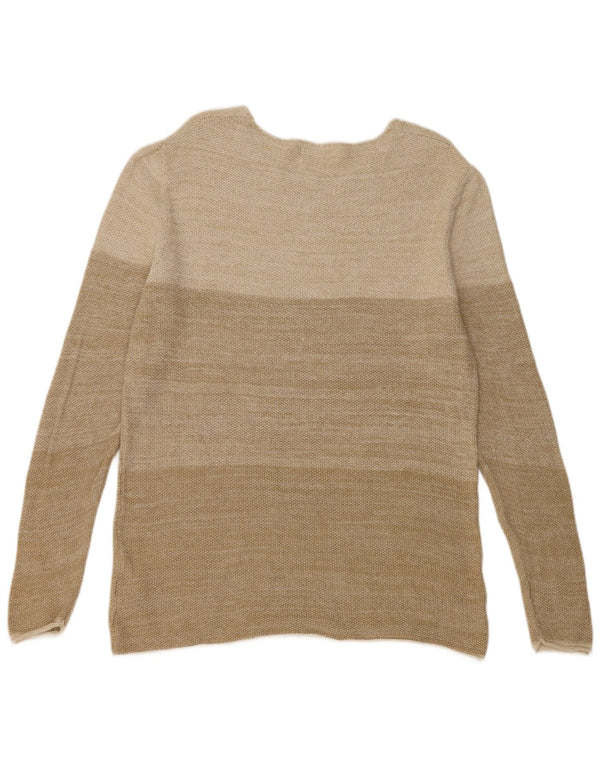 Jack & Jones Jersey con cuello barco para hombre, talla 2XL, algodón color block beige