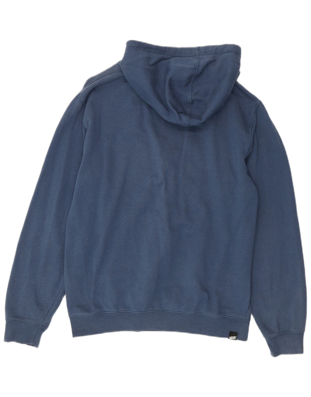 Vans Hombre Sudadera Con Capucha Gráfica Jersey De Algodón Azul Medio