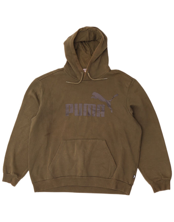 Puma Mujer Graphic Sudadera con capucha Jumper UK 18 XL Caqui