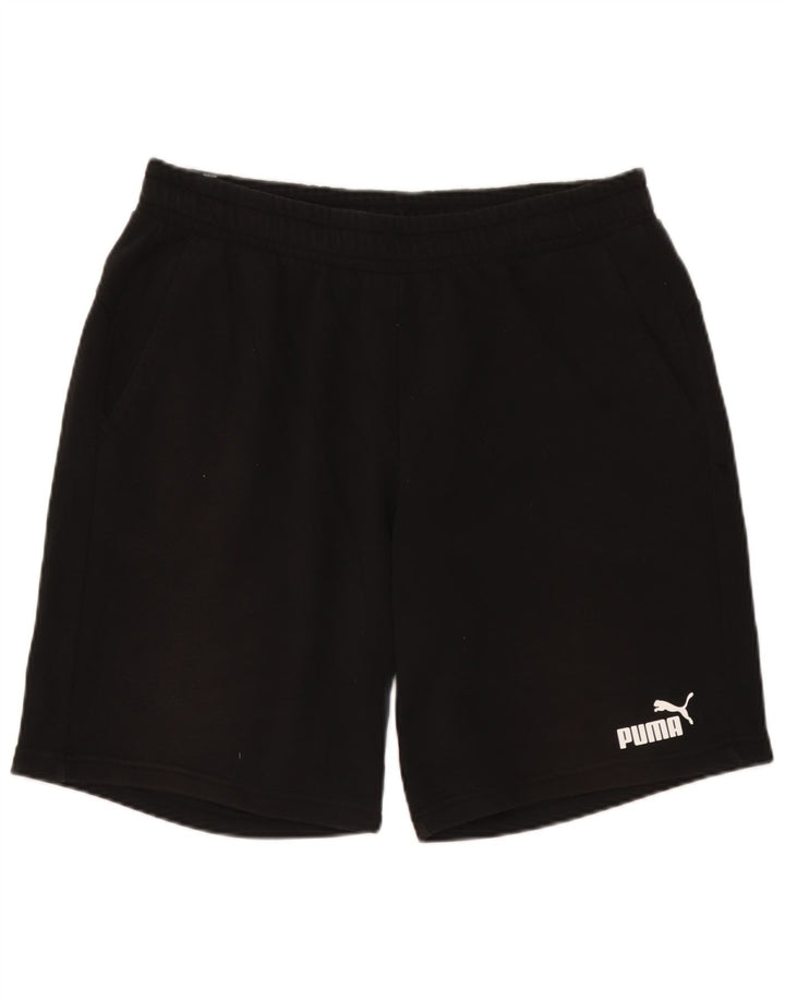 Puma Pantalones cortos deportivos para hombre XL Algodón negro