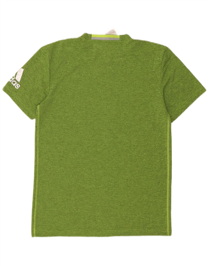 Camiseta Adidas Hombre Top Poliéster Moteado Verde Medio