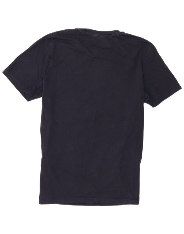 Jack & Jones - Camiseta gráfica para hombre, talla grande, algodón azul marino