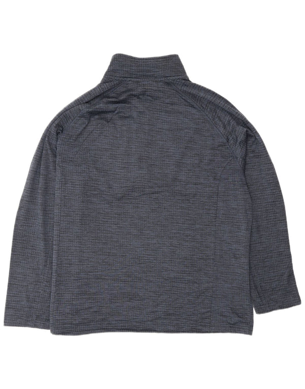 Top de chándal tipo jersey para hombre de Mountain Warehouse 2XL azul marino moteado