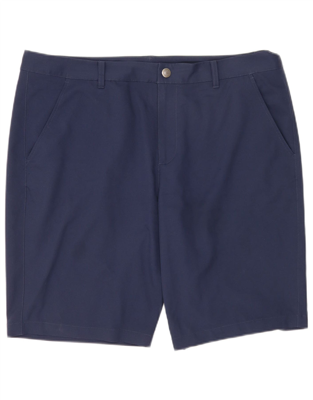 Puma Pantalones cortos chinos para hombre W38 XL Poliéster azul marino