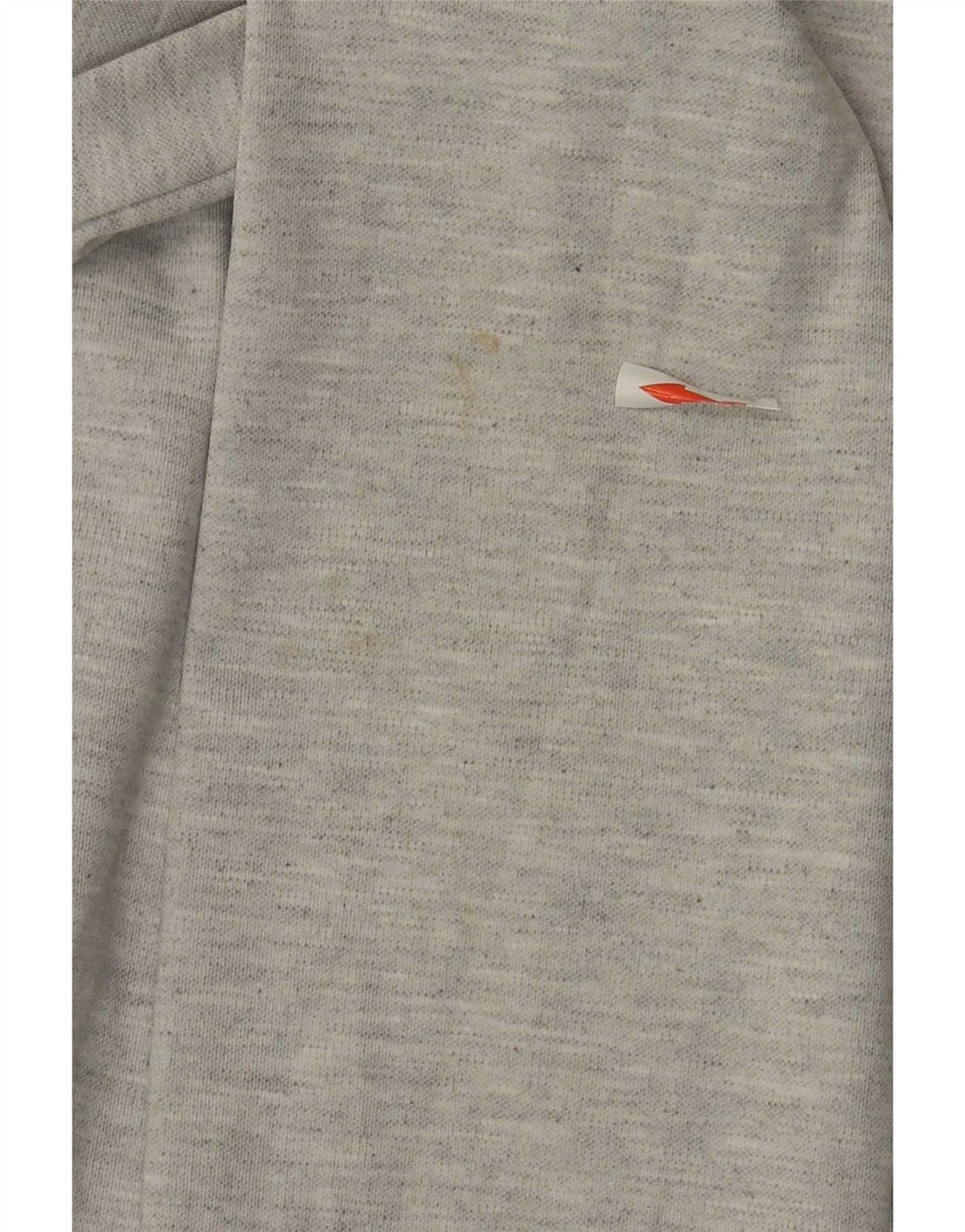 Zara Hombre Chándal Top Chaqueta Pequeña Poliéster Moteado Gris