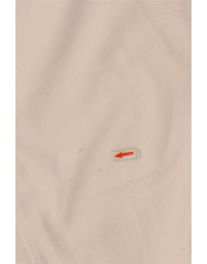 Ted Baker - Sudadera extragrande para mujer, talla 2, poliéster blanco pequeño