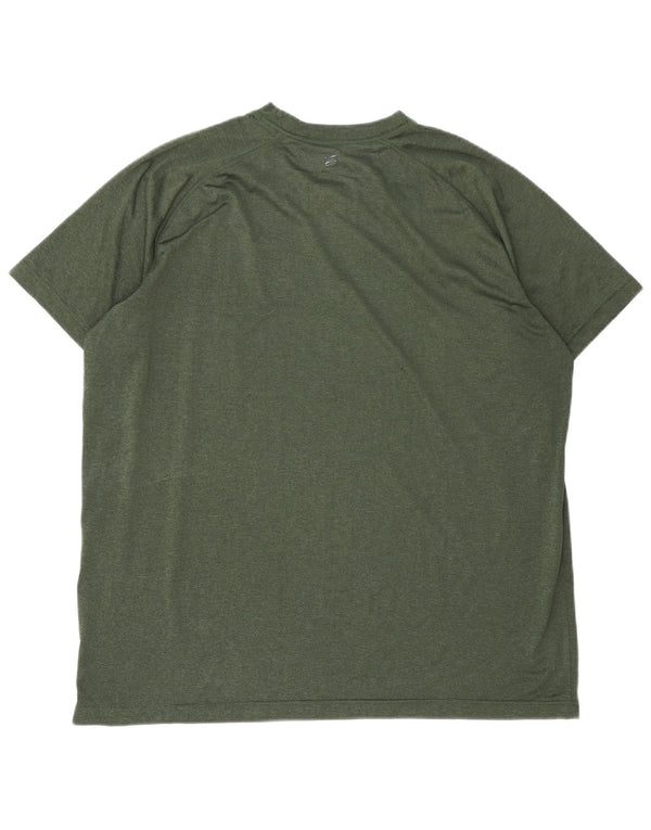 Mountain Warehouse Camiseta IsoCool para Hombre Top XL Verde