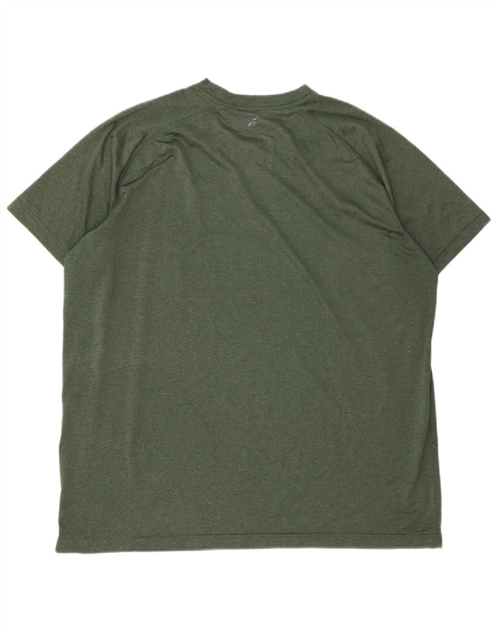 Mountain Warehouse Camiseta IsoCool para Hombre Top XL Verde