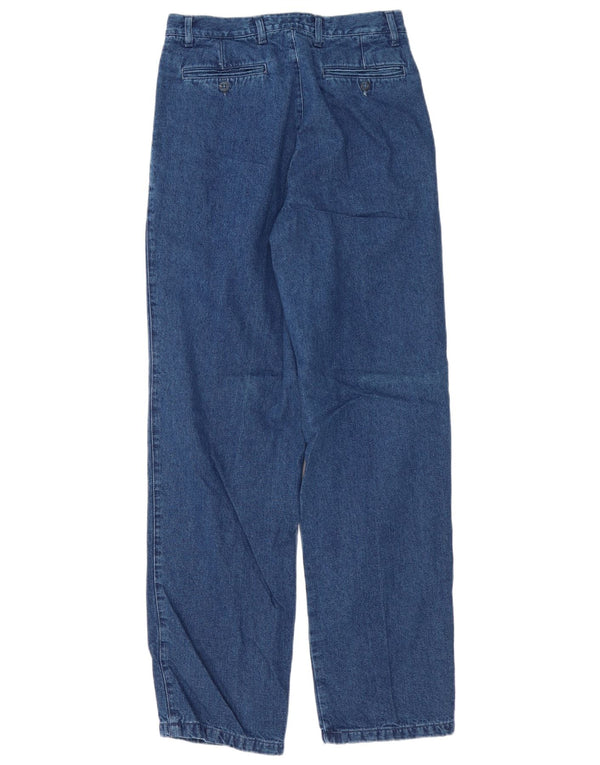 Proyecto europeo Jeans rectos para hombre IT 46 Small W30 L34 Algodón azul