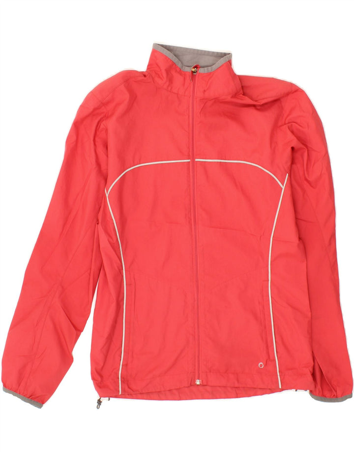MOUNTAIN EQUIPMENT Womens Tracksuit Top Jacket UK 14 Medium Red Vintage Mountain Equipment and Second-Hand Mountain Equipment from Messina Hembry 