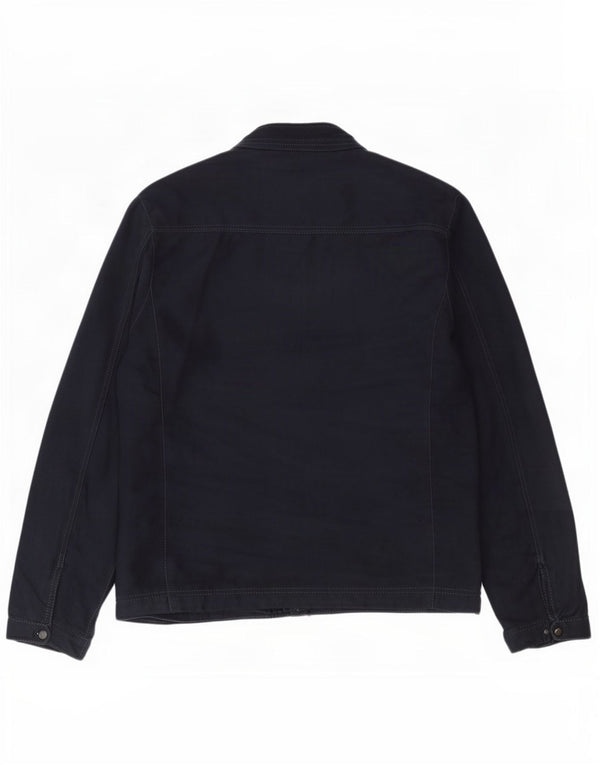 Zara Hombre Cazadora Bomber UK 42 XL Azul Marino