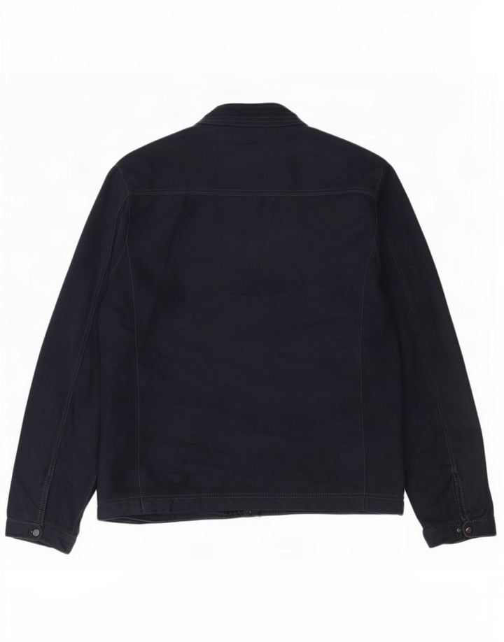 Zara Hombre Cazadora Bomber UK 42 XL Azul Marino