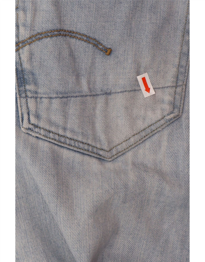 G-STAR Vaqueros ajustados desgastados para hombre W36 L32 Algodón azul