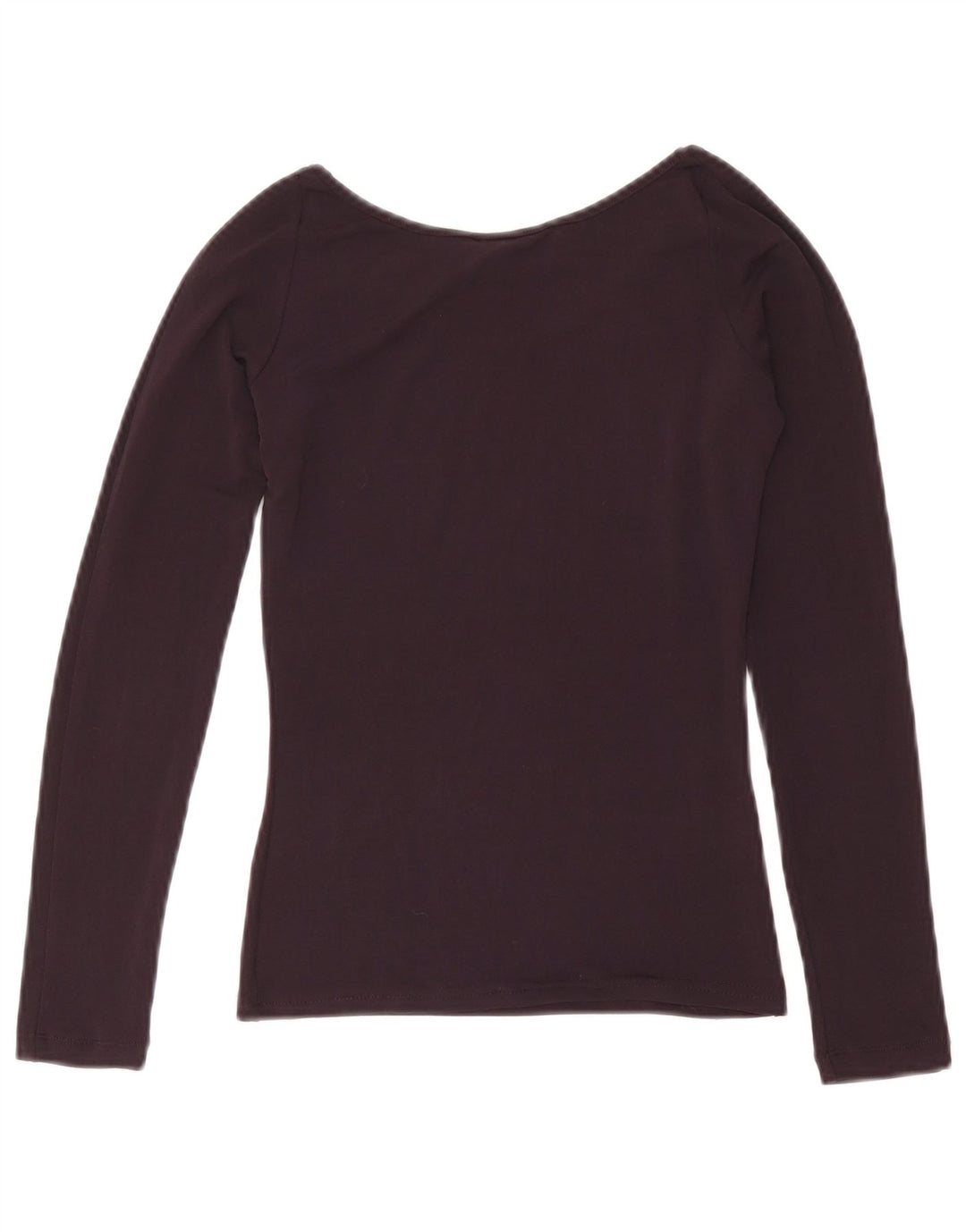 Patrizia Pepe Top para Mujer Manga Larga US 6 Medium Borgoña