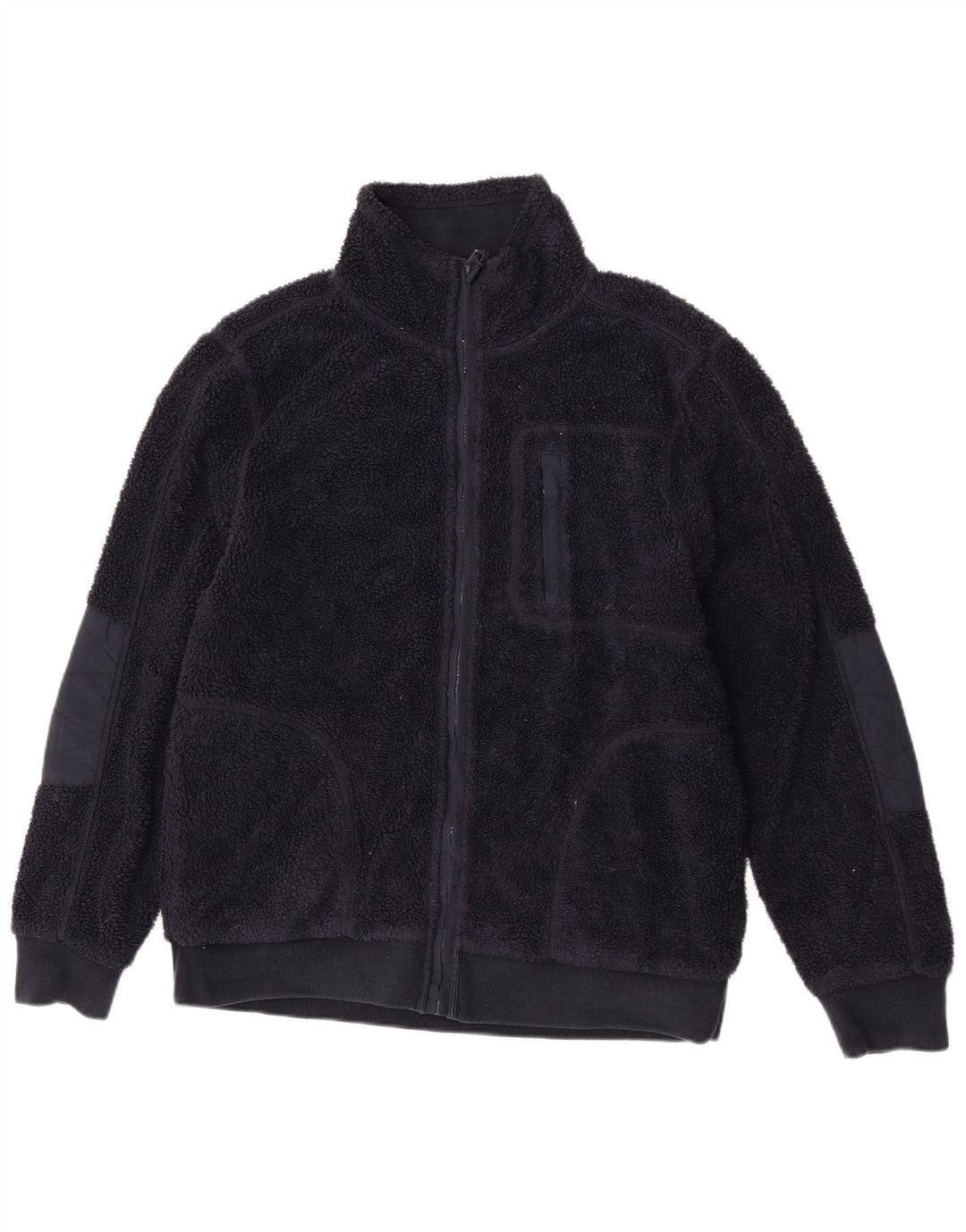Chaqueta polar para hombre Fat Face UK 38 Medium Azul marino Poliéster