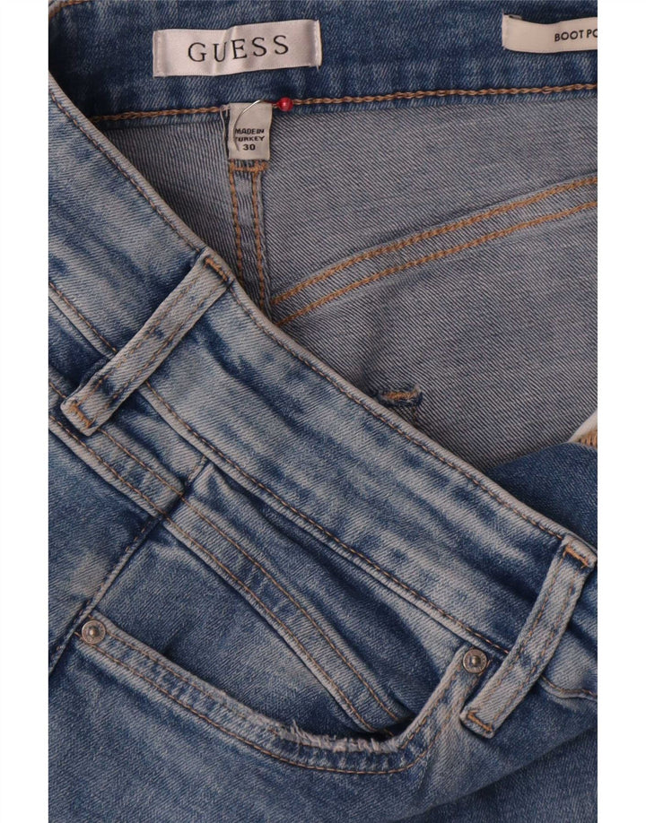 Vaqueros Guess Mujer Bootcut W30 L30 Algodón Azul