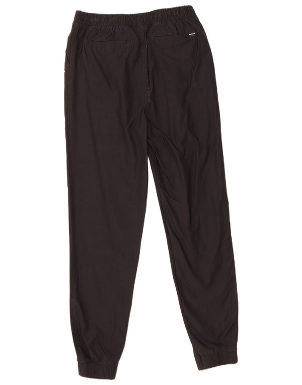 Hurley Pantalones Chinos Joggers para Niños 14-15 Años W30 L28 Nylon Negro