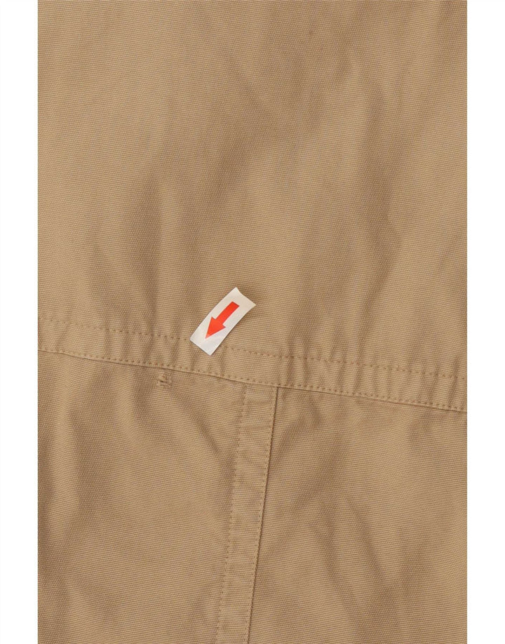 Zara Hombre Cazadora Bomber ES 42 XL Algodón Beige