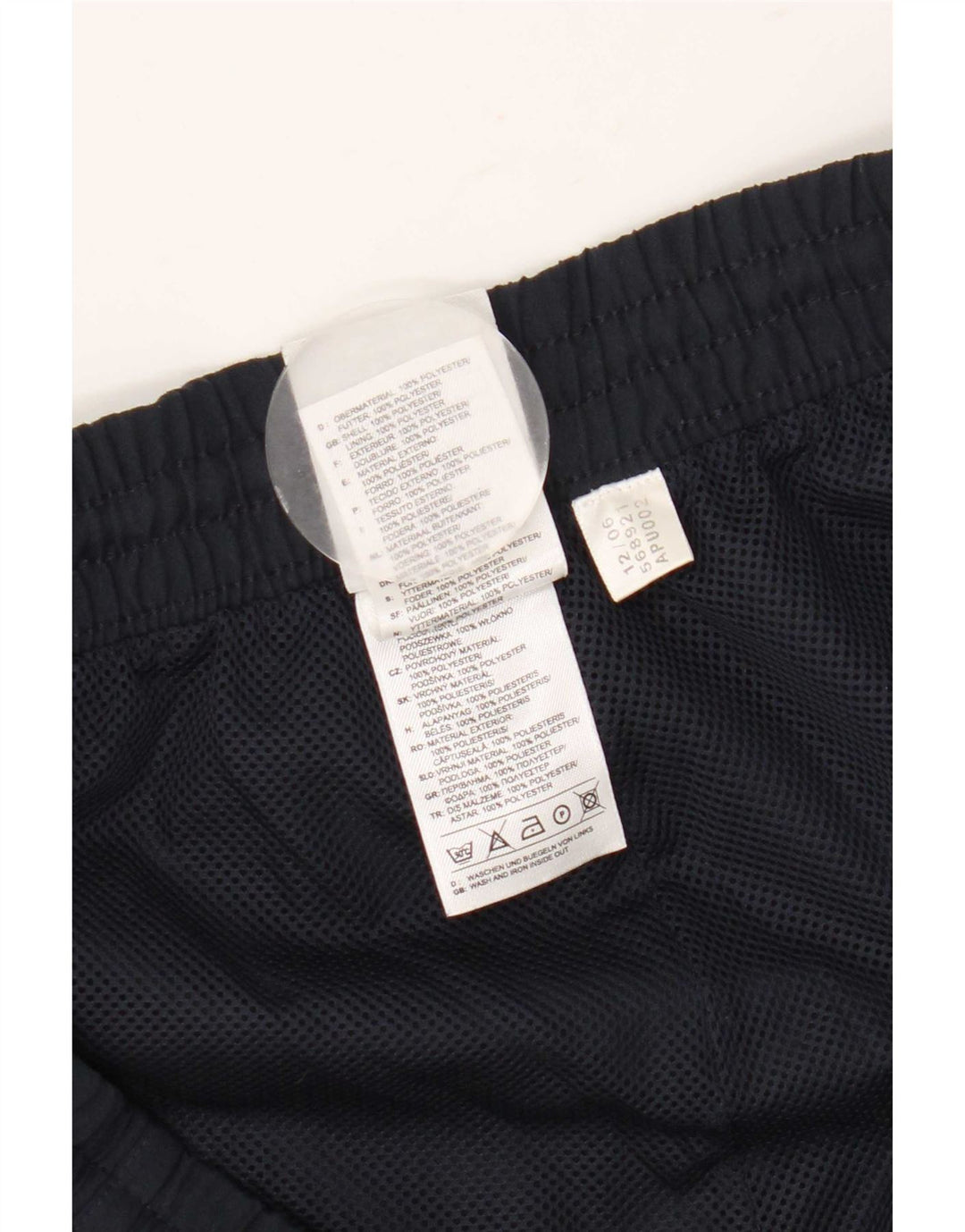 Adidas Pantalones cortos deportivos para hombre XL Azul marino Poliéster