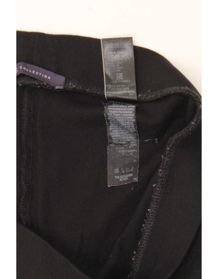 Marks & Spencer Leggings con estribo para mujer UK 42 Viscosa negra mediana