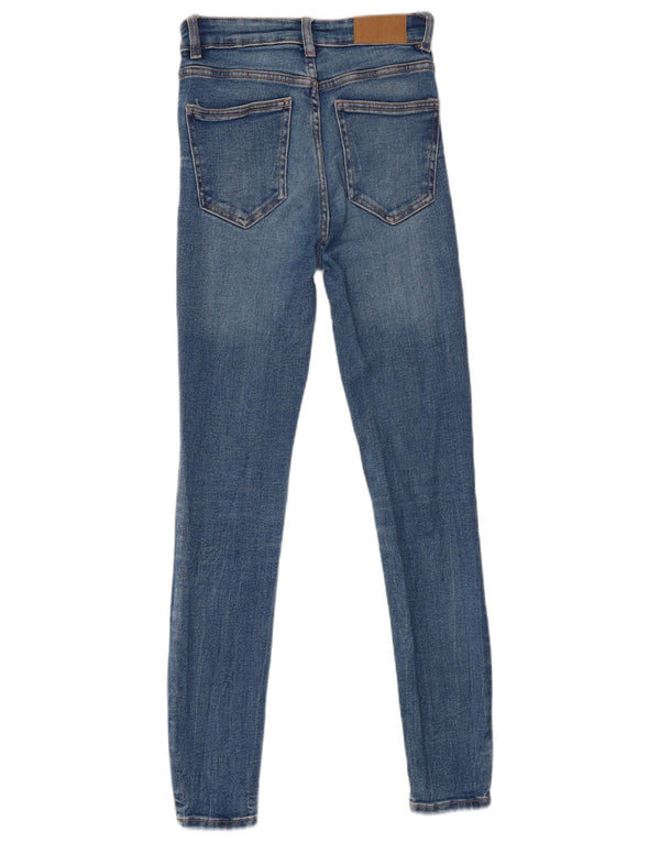 Zara Vaqueros Pitillo Mujer EU 36 XS W26 L28 Azul