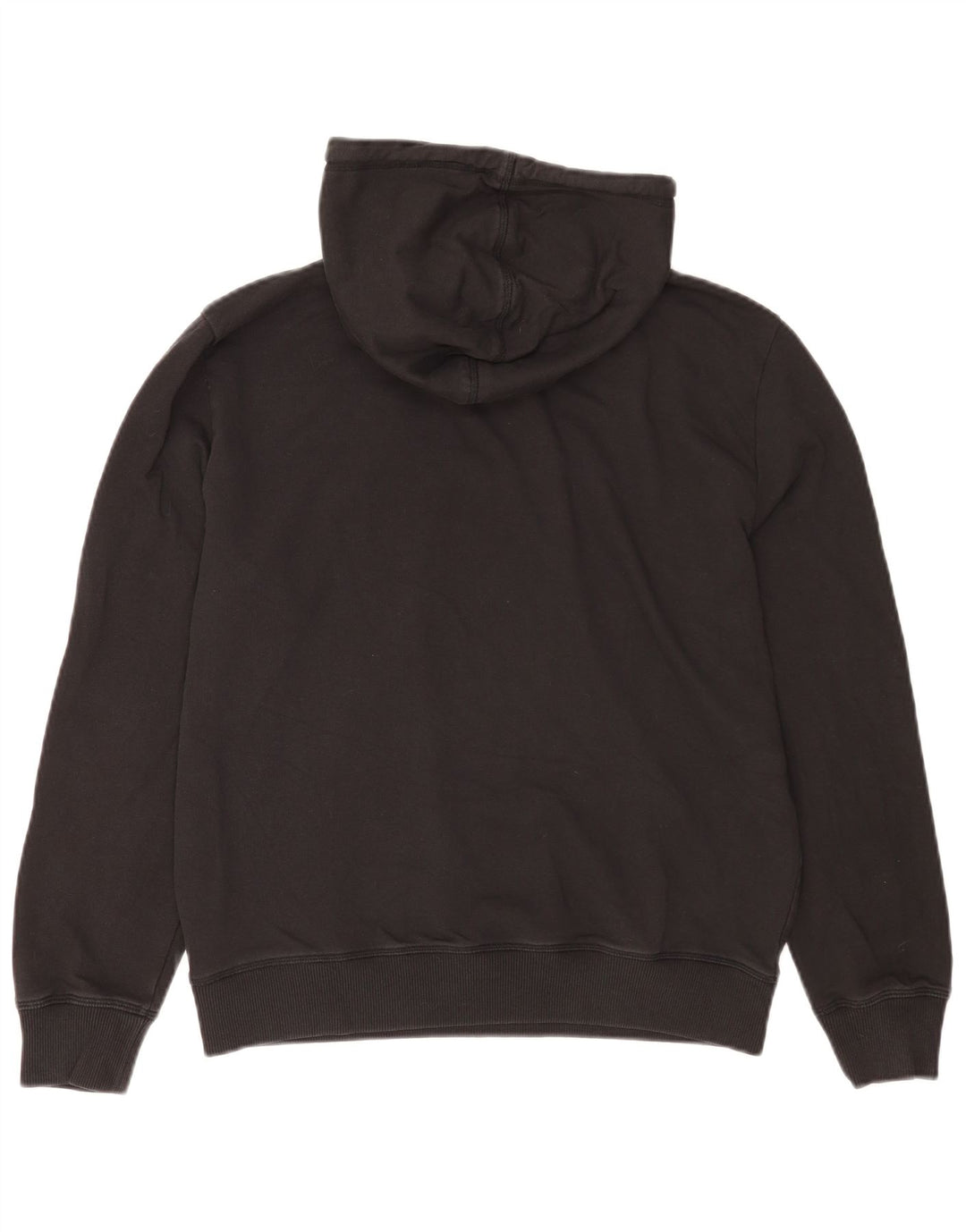 Marks & Spencer Jersey con capucha para hombre, talla mediana, algodón negro
