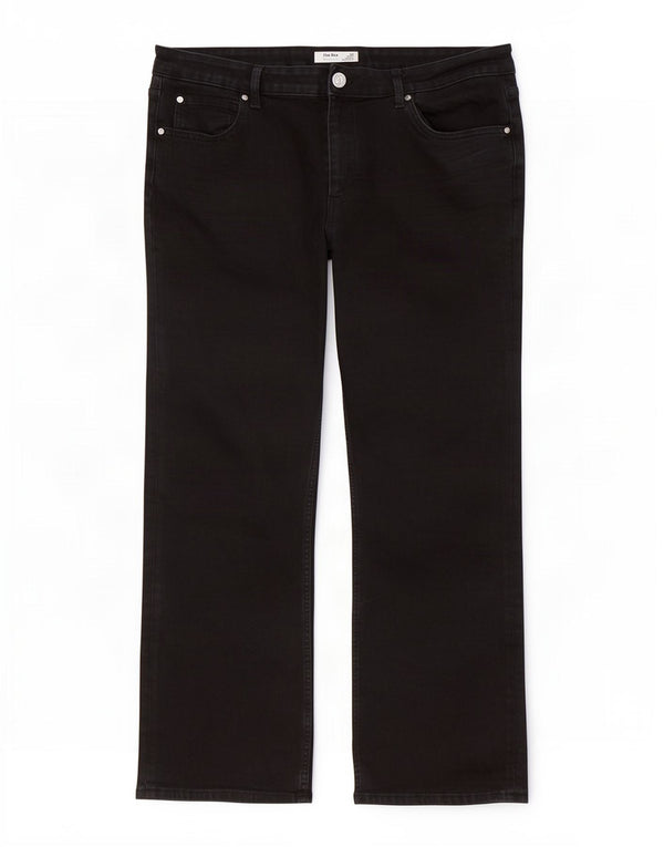 Marks & Spencer Jeans The Eva Crop para Mujer UK 20 2XL W40 L27 Negro