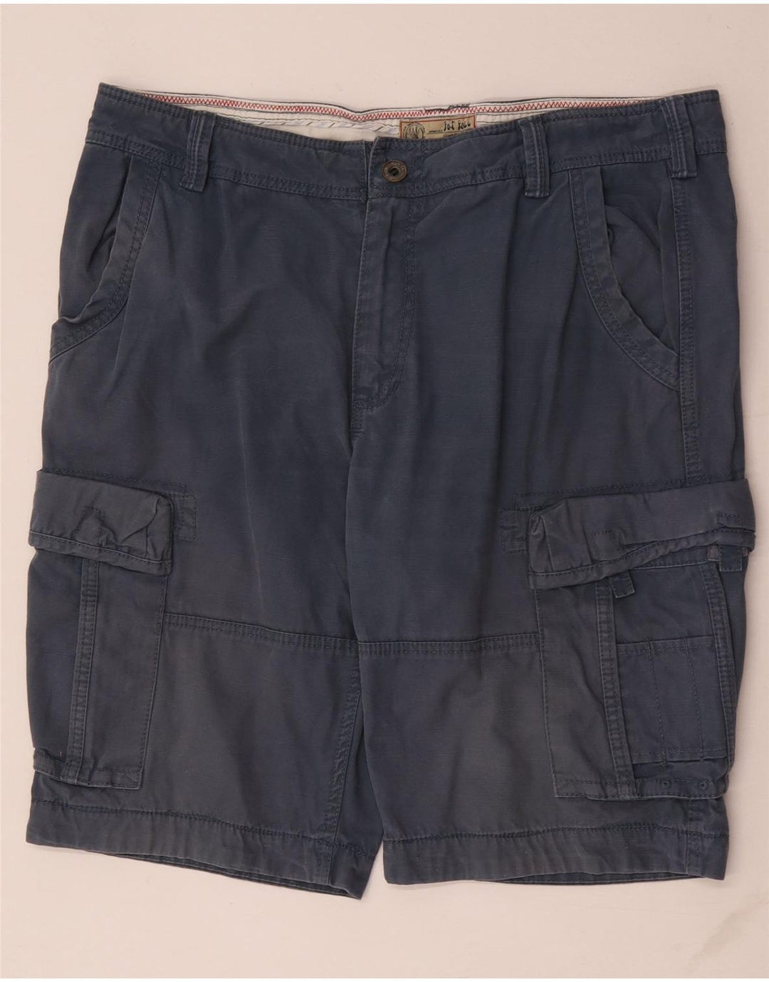 Pantalones cortos tipo cargo para hombre Fat Face W38 XL Algodón azul marino