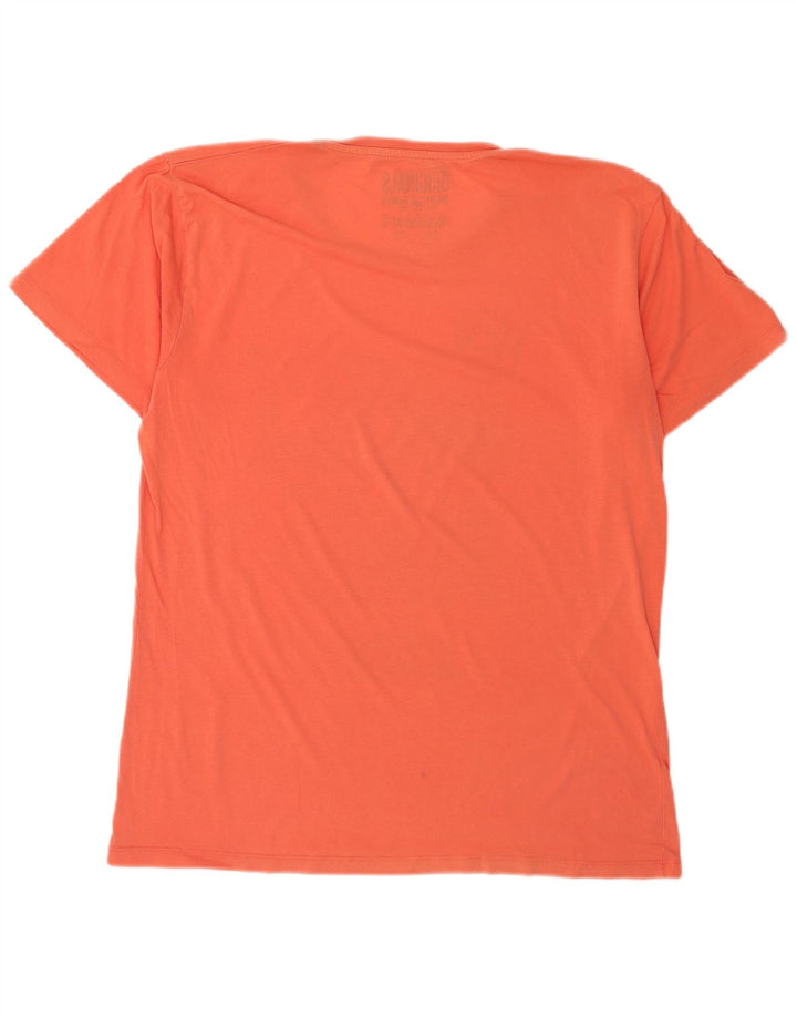 Jack & Jones Camiseta gráfica para hombre Top 2XL Naranja