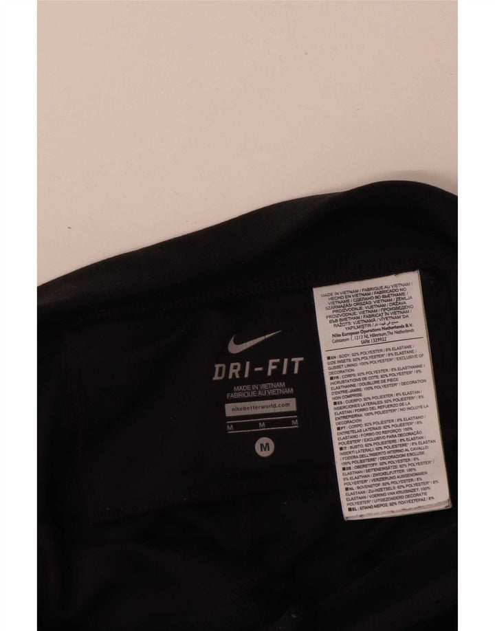 Nike Leggings Dri Fit para mujer UK 12 Mediano Negro Poliéster