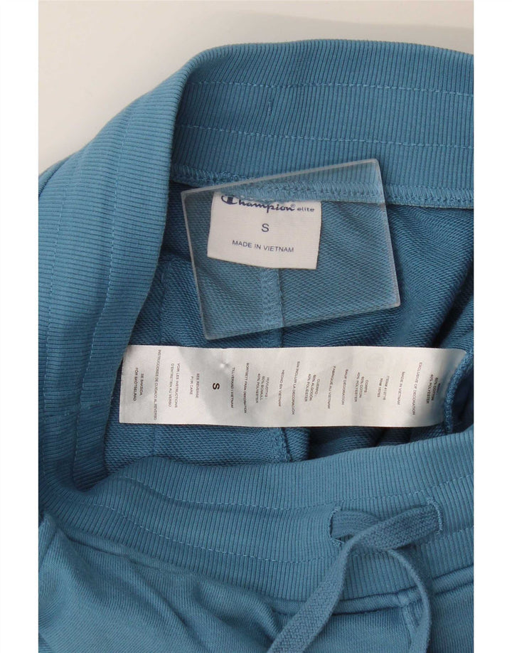 Champion Pantalones Cortos Deportivos Para Hombre Pequeño Algodón Azul