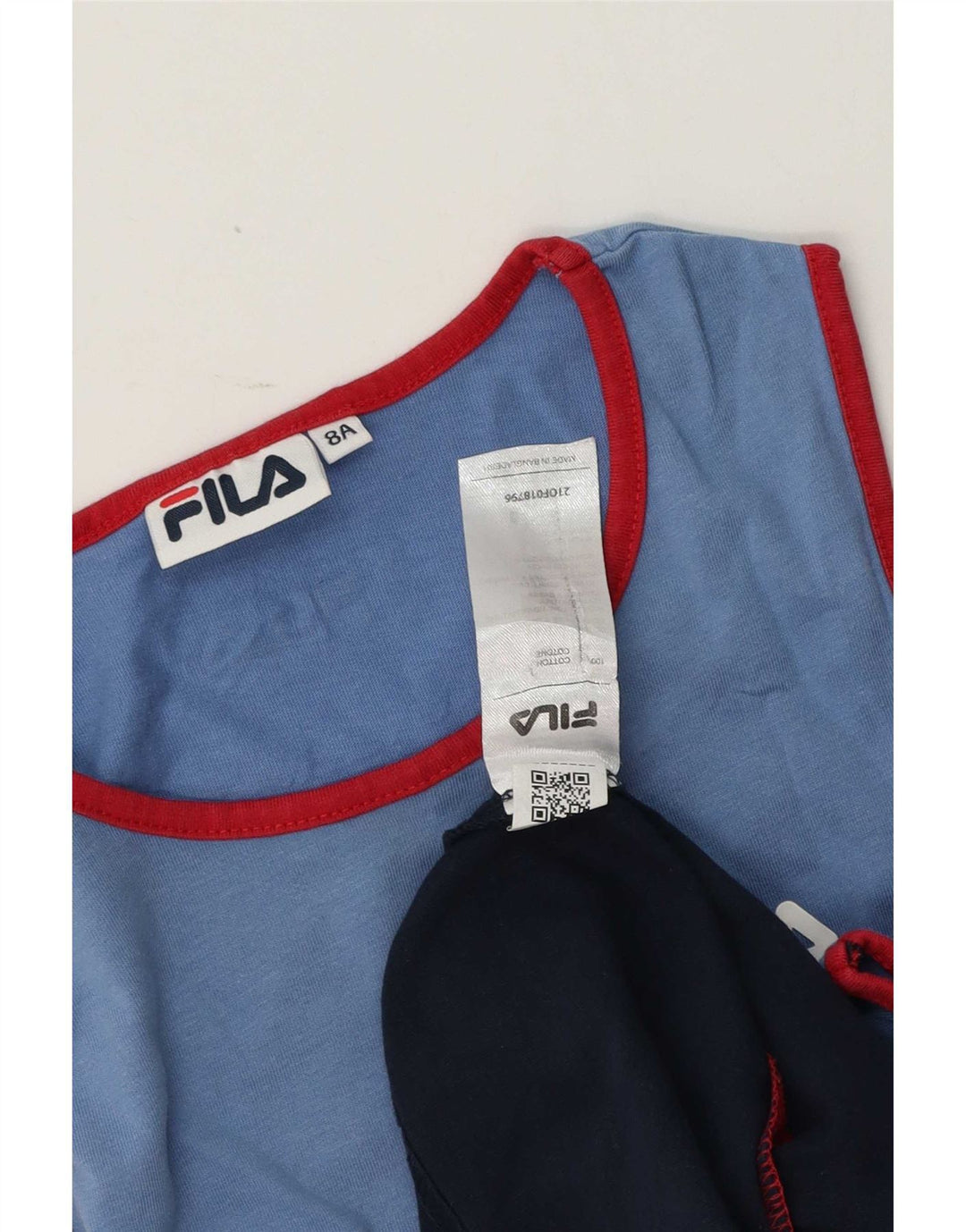 Fila Camiseta sin mangas para niño 7-8 años, multicolor