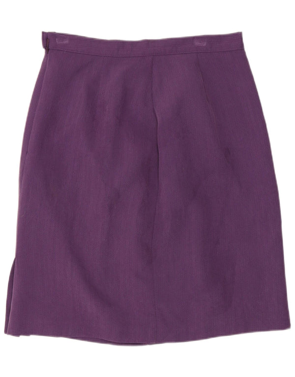 Dorothy Perkins Falda lápiz para mujer UK 12 Medium W26 Púrpura Modal