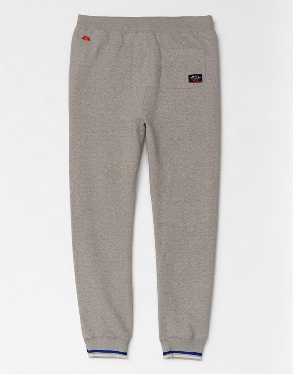 Ellesse Hombre Pantalones De Chándal Joggers Large Gris Algodón