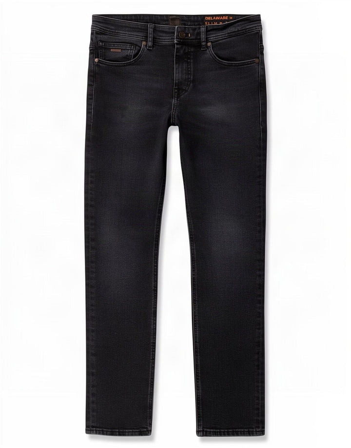 Vaqueros Hugo Boss Delaware Slim para hombre W30 L30 Negro