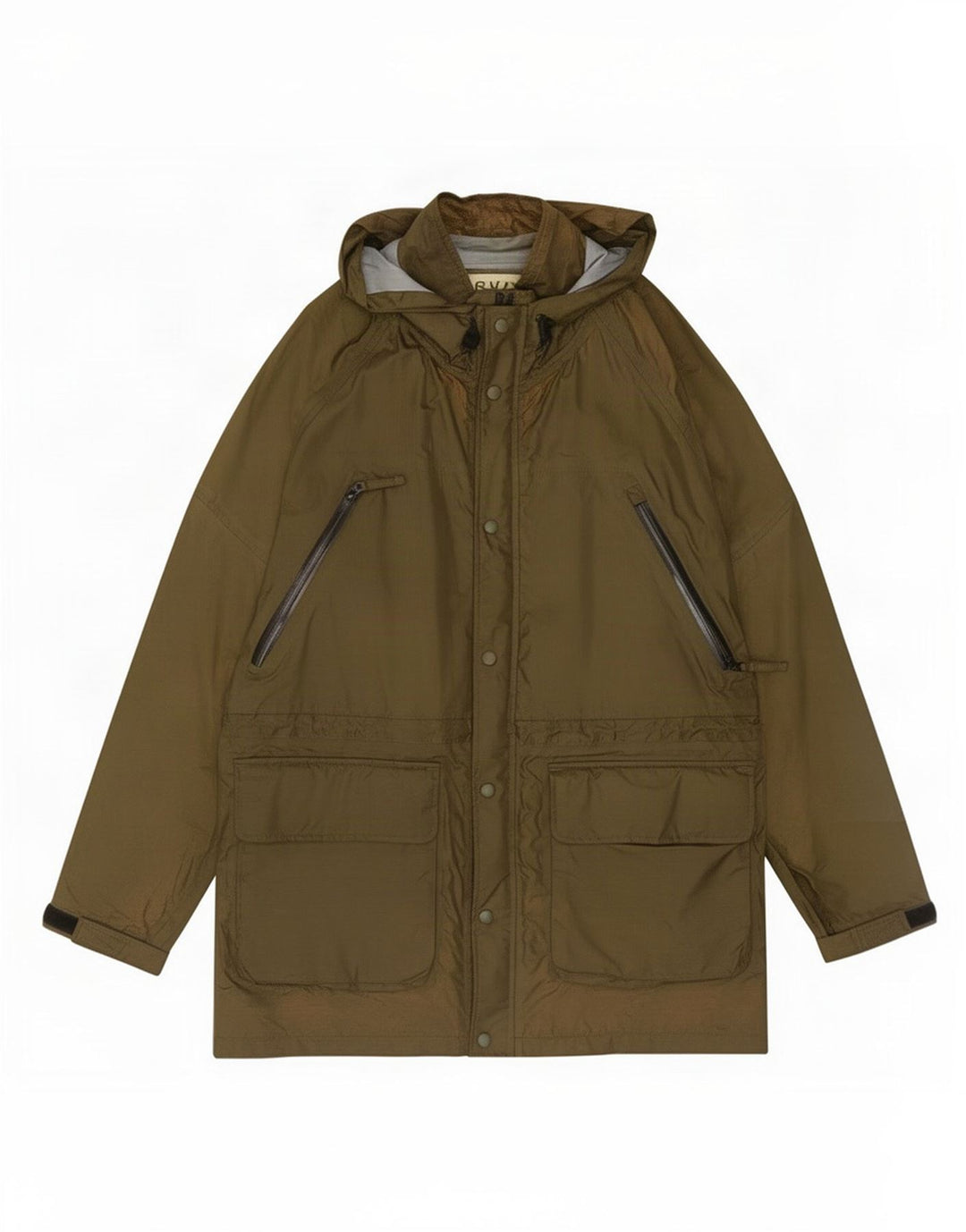 Chubasquero Orvis para hombre UK 38 Medium Caqui Nylon
