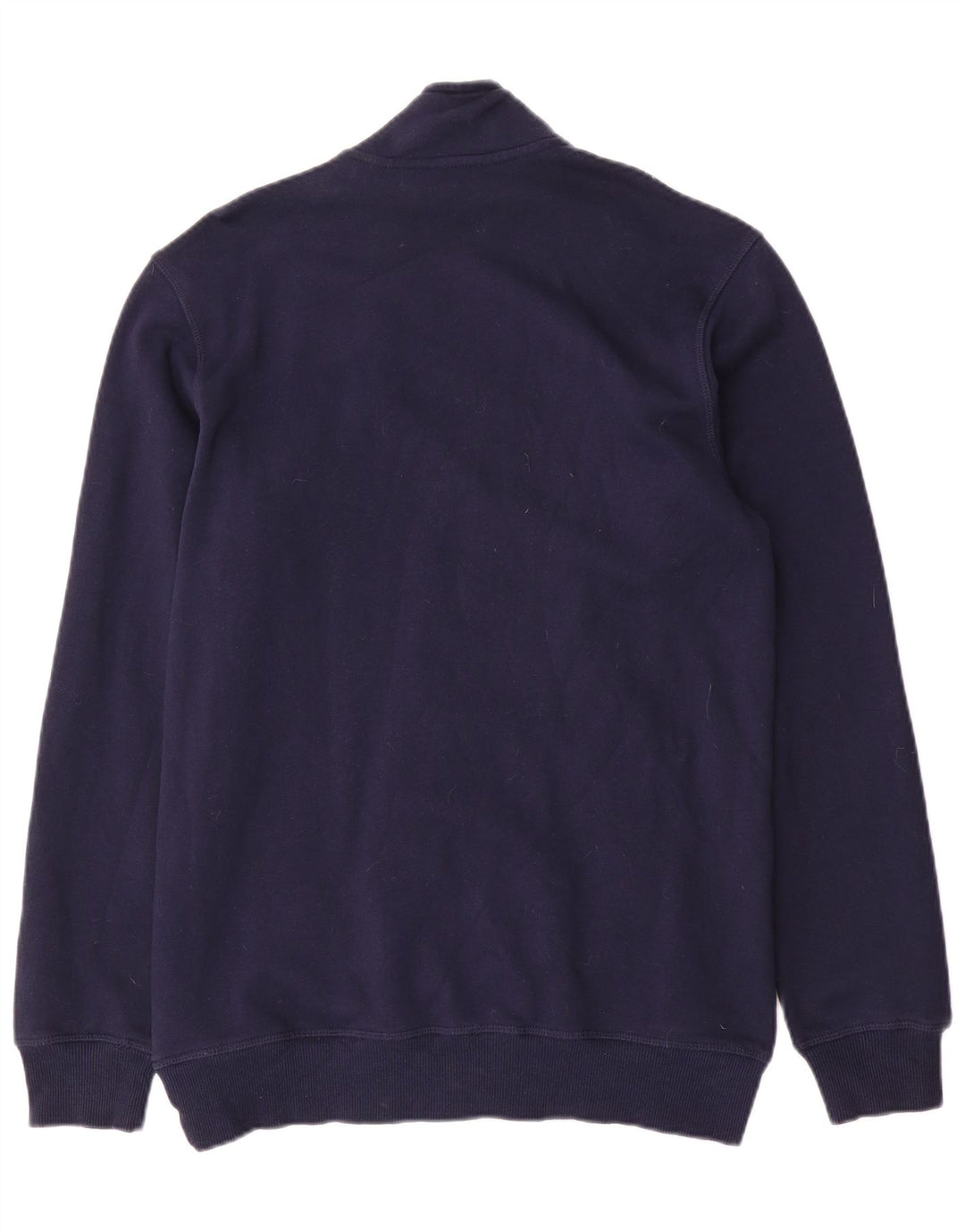 Reebok - Chaqueta de chándal para hombre, color azul marino mediano, algodón
