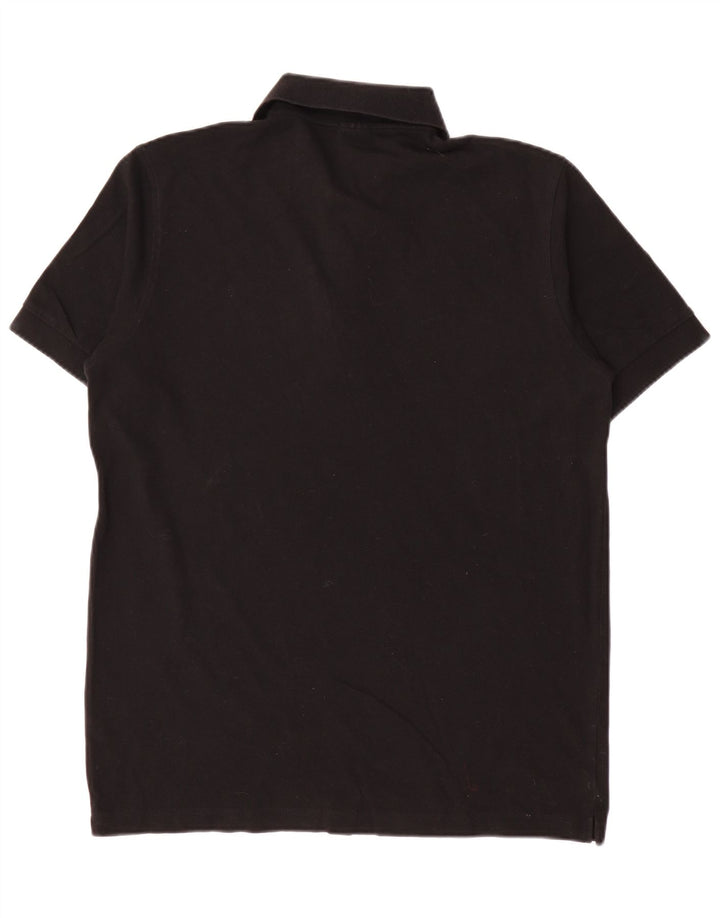 Polo Hugo Boss Hombre Algodón Negro Medio