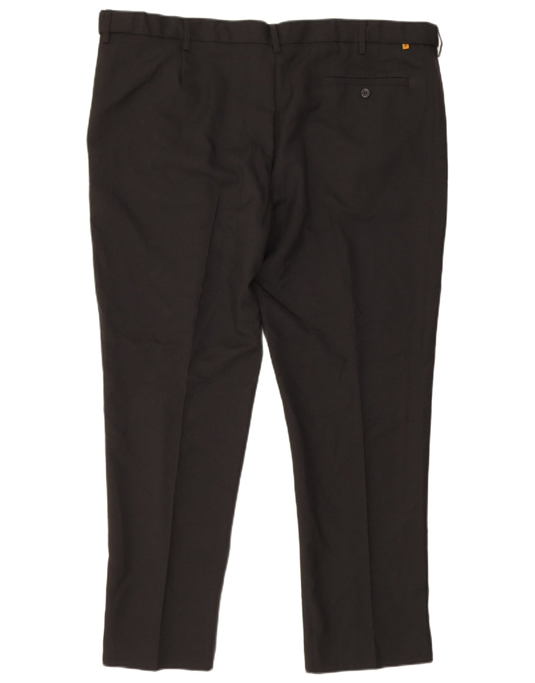 Farah Mens Classic Slim Chino Pantalones W44 L29 Poliéster Negro